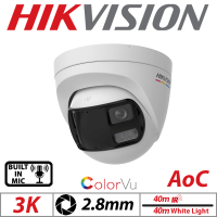 Cámara Domo Panorámica Hikvision DS-2CE72KF3TP-DLS TurboHD 3k 